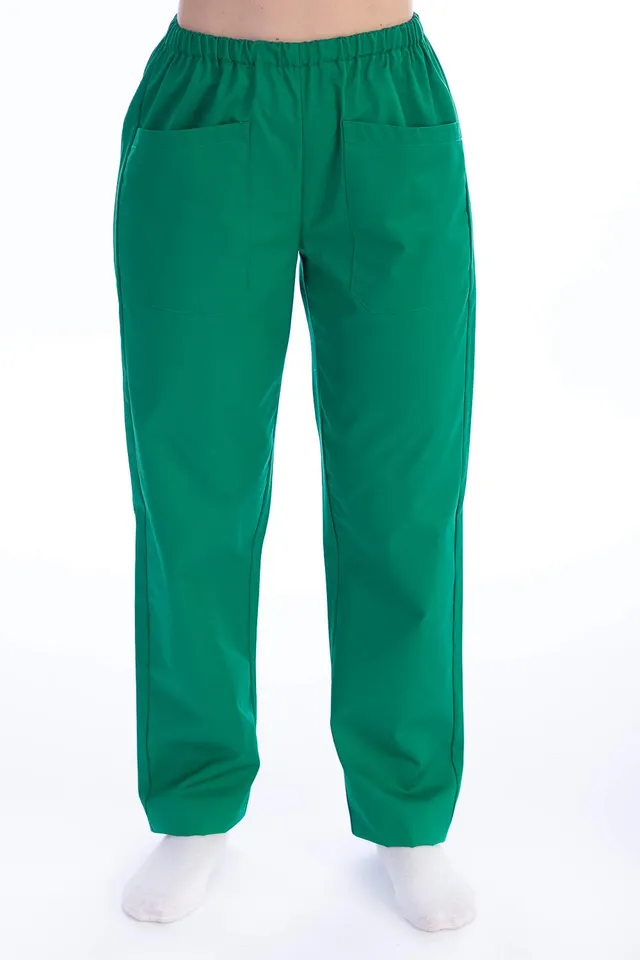 gima-21502-pantalone-da-divisa-ospedaliera-unisex-verde-cotone-poliestere-taglia image 1