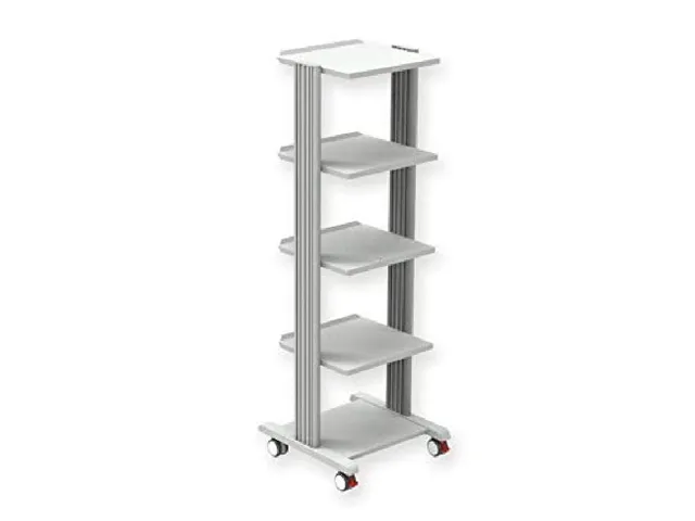 gima-27890-carrello-professionale-a-4-ripiani-h-146-cm-colonni-in-alluminio-prim image 1