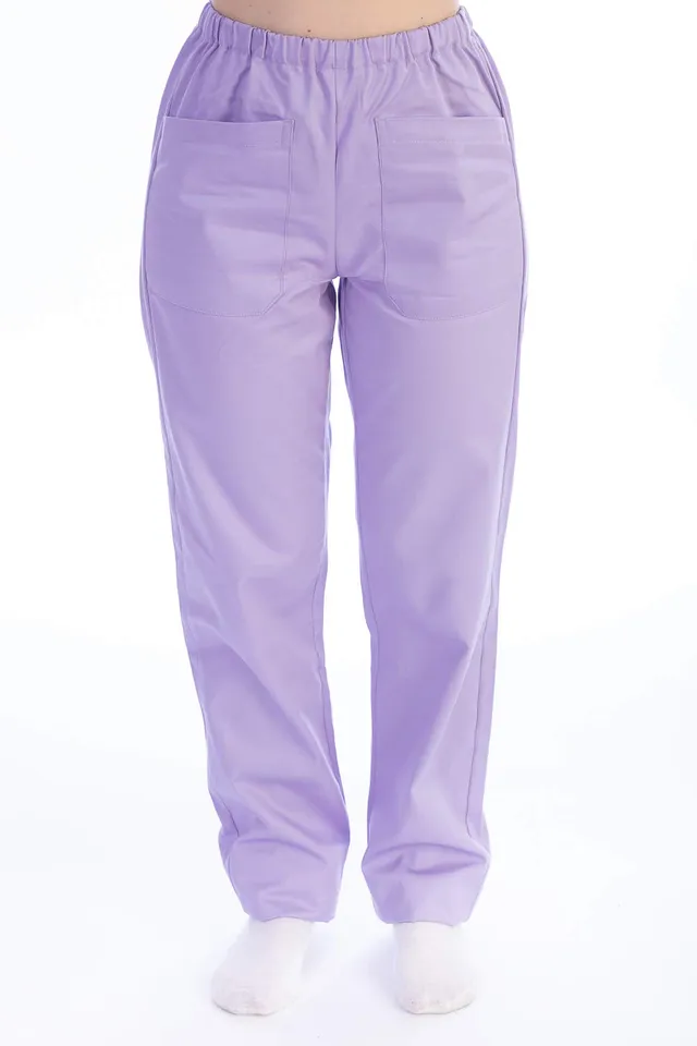 gima-21521-pantaloni-medici-unisex-in-cotone-poliestere-taglia-xs-viole image 1
