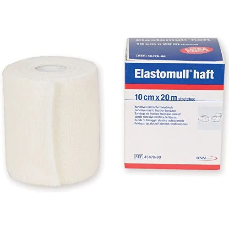 gima-elastomull-59219-benda-coesiva-elastica-di-ritenzione-20-m-x-10-cm-autoades image 1