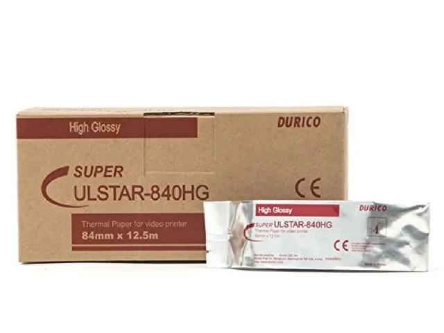durico-72746-carta-videostampante-compatibile-sony-upp-84hg-alta-lucentezza-84-m image 1