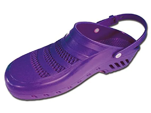 gima-26258-zoccoli-professionali-sanitari-con-cinturino-e-fori-taglia-41-42-verd image 1