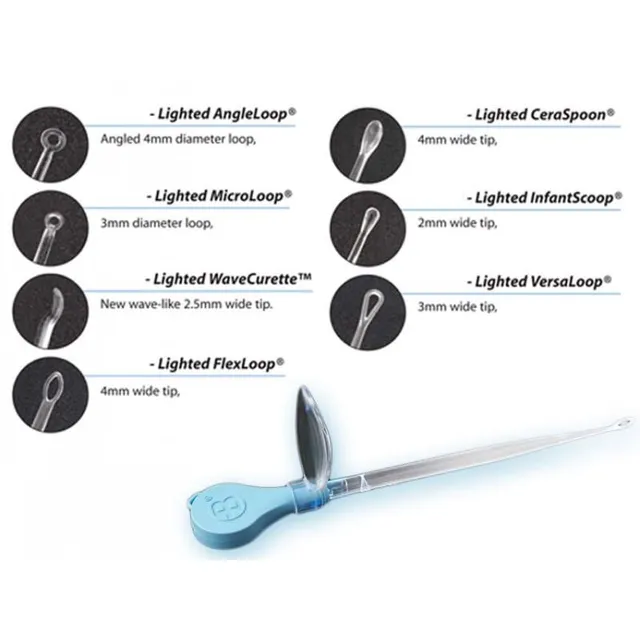 gima-31450-assortimento-curette-auricolari-illuminate-bionix-confezione-da-50 image 1