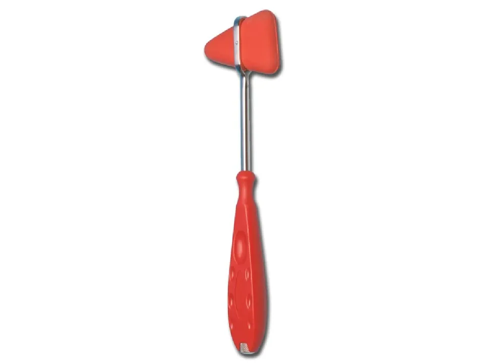 gima-31273-martelletto-neurologico-taylor-rosso-manico-in-plastica-e-acciaio-ino image 1