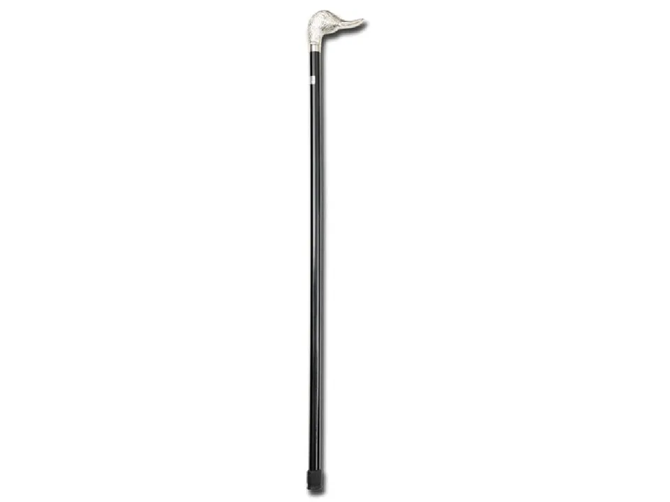 gima-27772-bastone-con-testa-a-oca-cromato-ausilio-camminata-per-anziani-e-conva image 1
