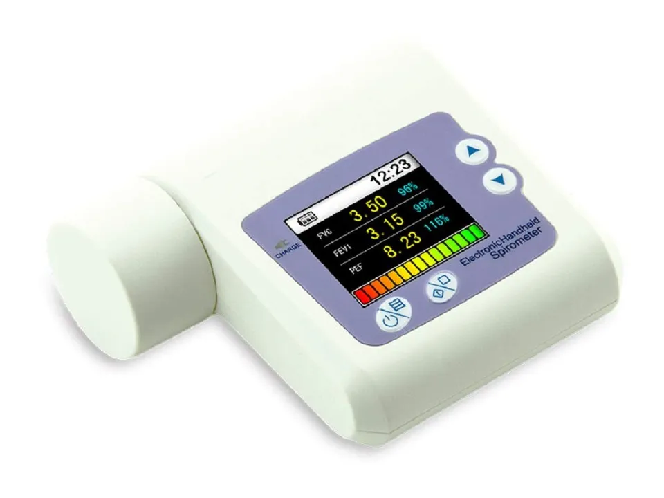 gima-33535-spirometro-tascabile-sp-10-con-bluetooth-misura-fvc-fev1-pef image 1