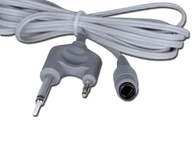 gima-30617-cavo-bipolare-eu-in-silicone-3-m-per-elettrobisturi-mb-120d-160d image 1