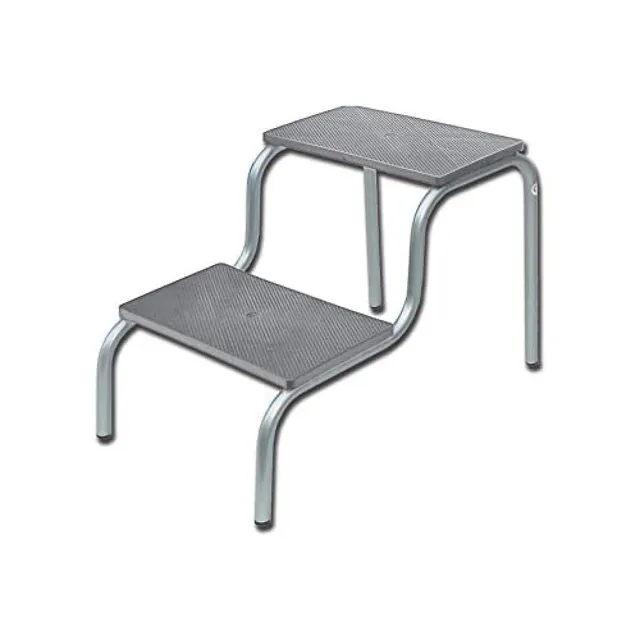 gima-27982-predellino-a-2-gradini-verniciato-piattaforma-antiscivolo-40x20-cm-po image 1