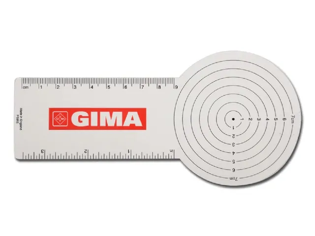 gima-31185-calibro-lesioni-cutanee-21-x-5-cm-confezione-1-pezzo image 1