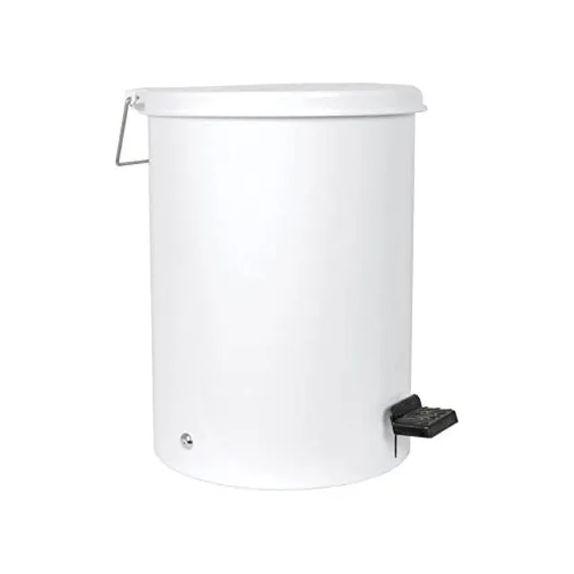gima-27984-contenitore-per-rifiuti-medici-in-acciaio-smaltato-7-litri image 1