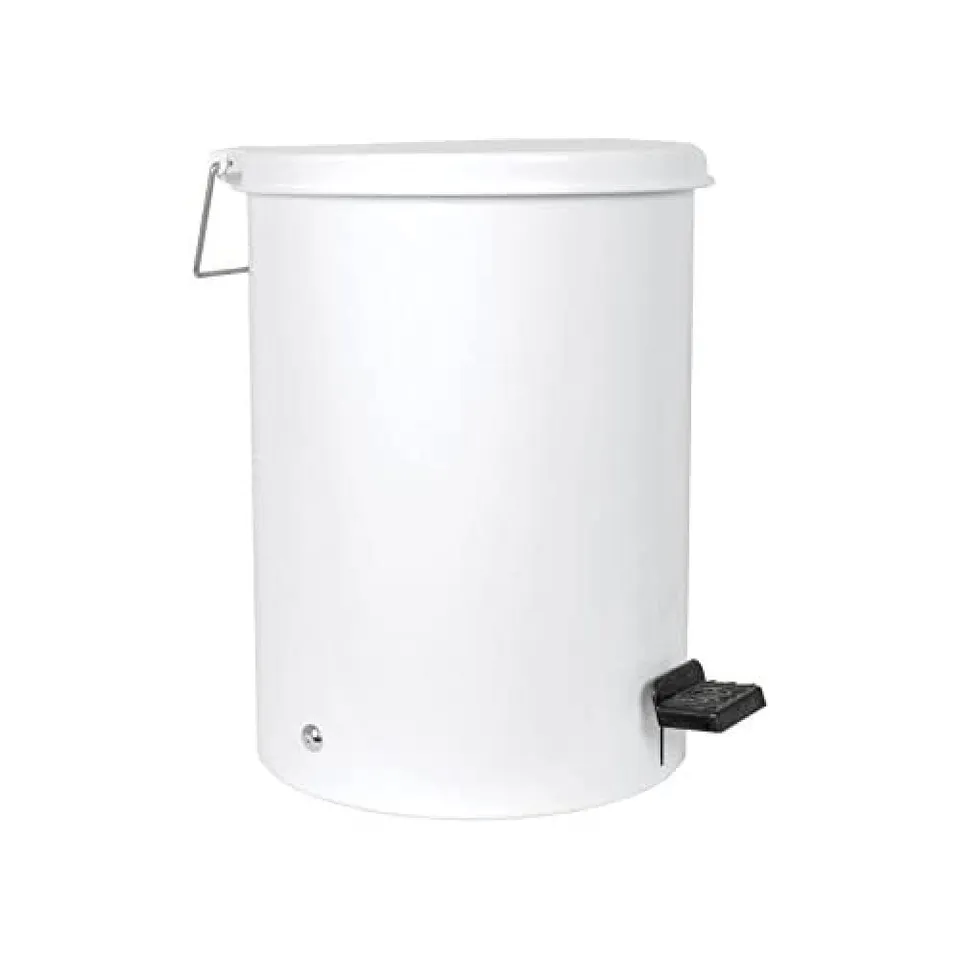 gima-27984-contenitore-per-rifiuti-medici-in-acciaio-smaltato-7-litri image 1
