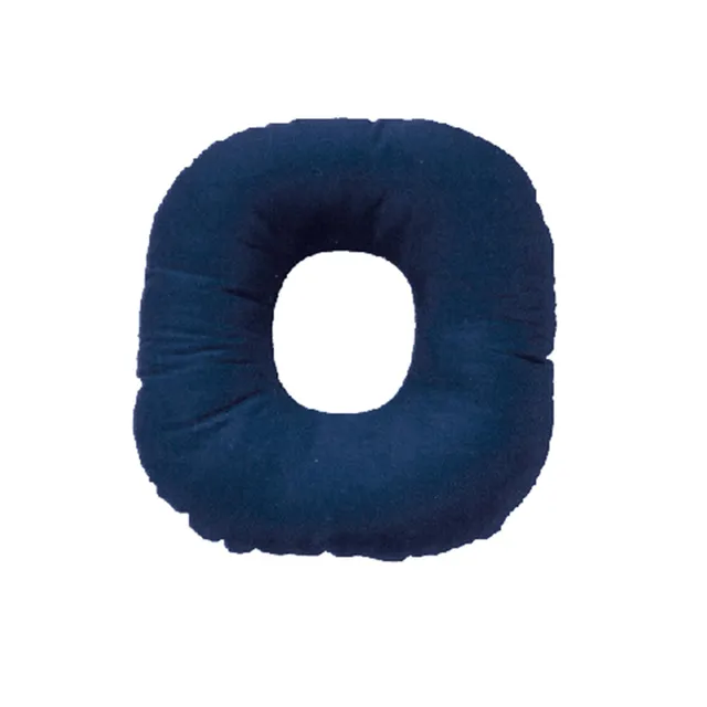 gima-28549-cuscino-a-ciambella-in-fibra-silicone-con-fodera-cotone-43x45-cm-blu image 1