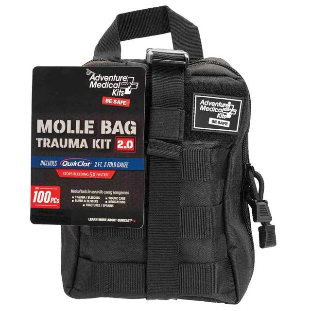 adventure-medical-kits-molle-bag-trauma-kit-2-0-kit-trauma-tattico-molle-con-qui image 1