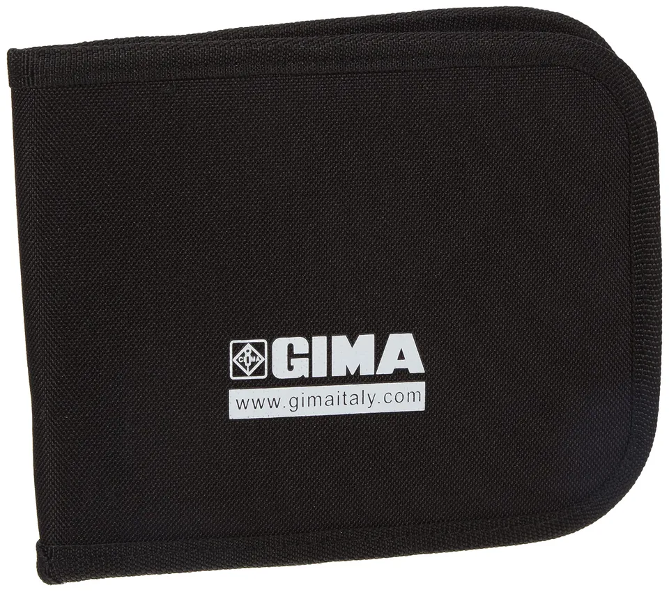 gima-25745-mini-portafiale-in-cordura-con-chiusura-zip-nero-18-x-14-x-2-cm image 1