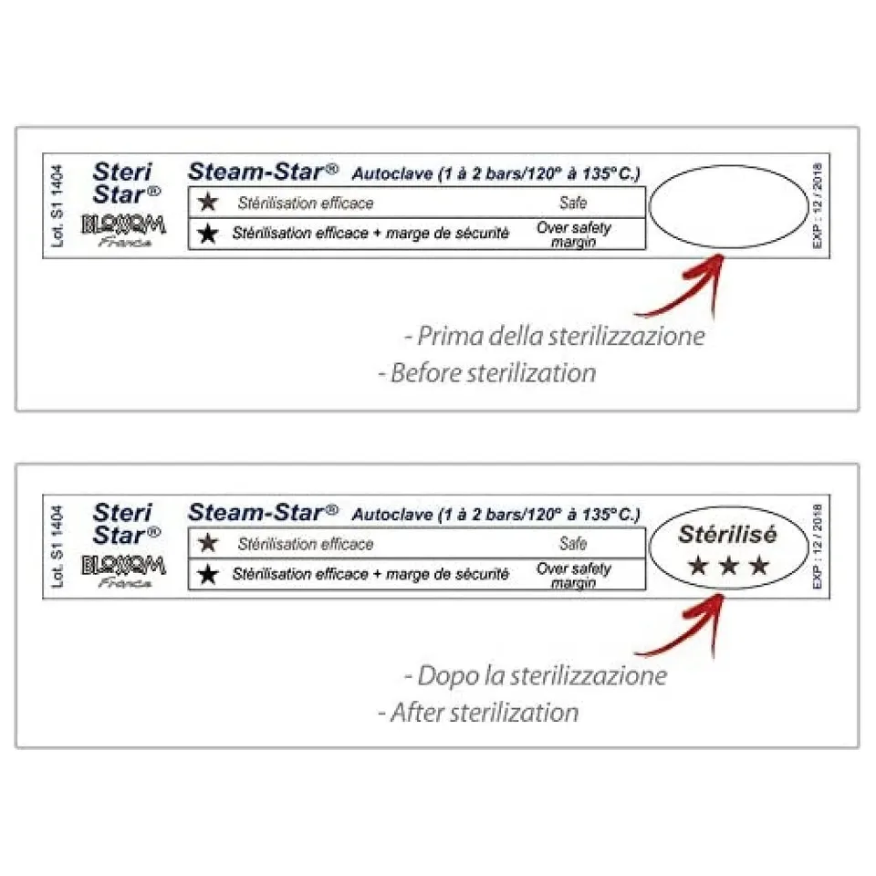 gima-35849-test-autoclave-steam-star-confezione-da-1000-indicatori-chimici-di-st image 1