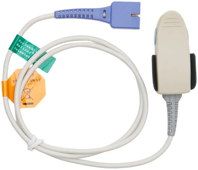 gima-35262-sensore-spo2-riutilizzabile-nellcor-oxitech-da-dito-adulto-cavo-0-09- image 1