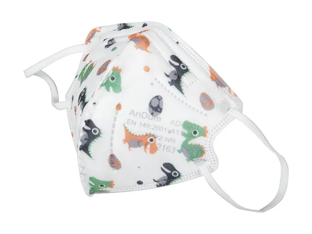 gima-value-safe-ffp2-small-fantasia-dinosauri-mascherina-filtrante-5-strati-ergo image 1