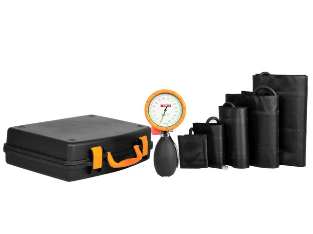 gima-kit-emergenza-sfigmomanometro-multibracciale-con-5-bracciali-xs-xl-latex-fr image 1