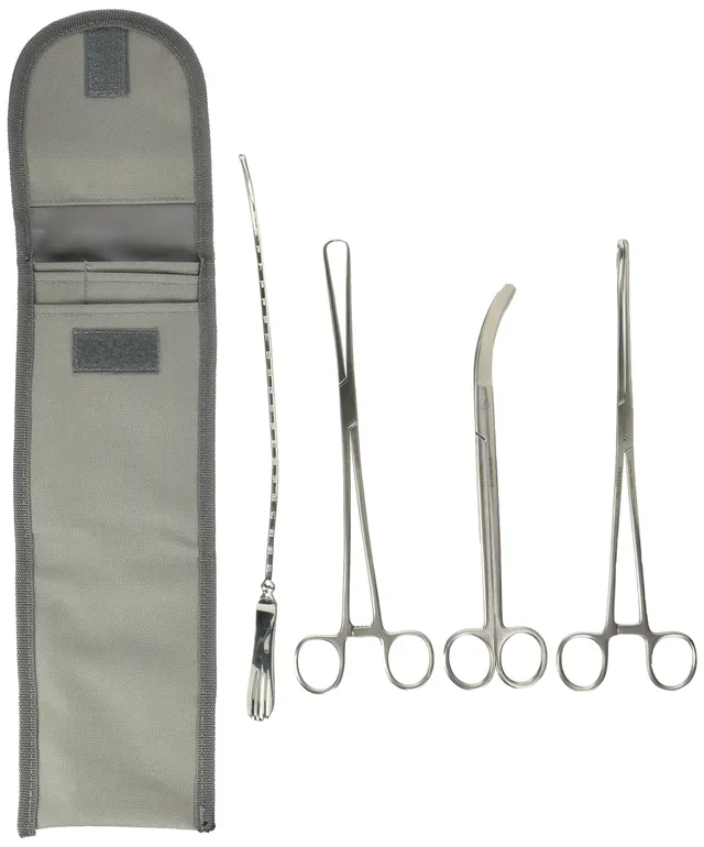gima-trousse-ginecologia-con-4-strumenti-in-acciaio-inox-in-astuccio-nylon image 1