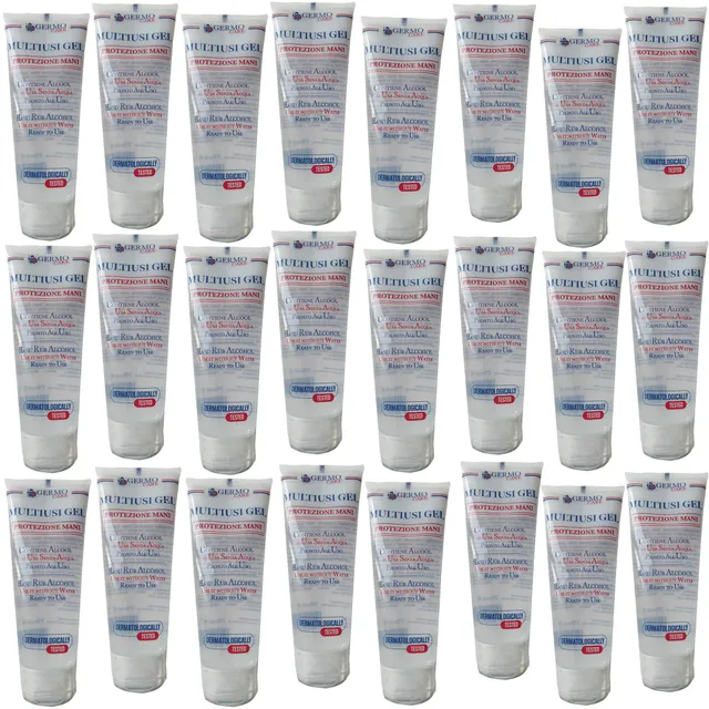 gima-36647-multiusi-gel-igienizzante-mani-al-62-alcol-24-tubetti-da-75-ml-presid image 1