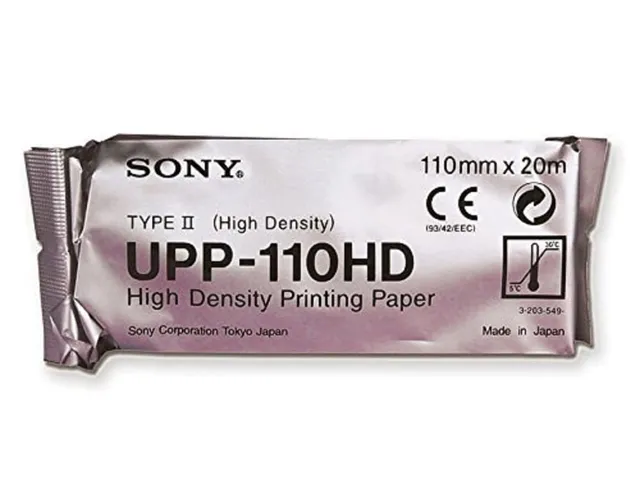 gima-72726-carta-termica-compatibile-sony-upp-110hd-confezione-da-10-rotoli image 1
