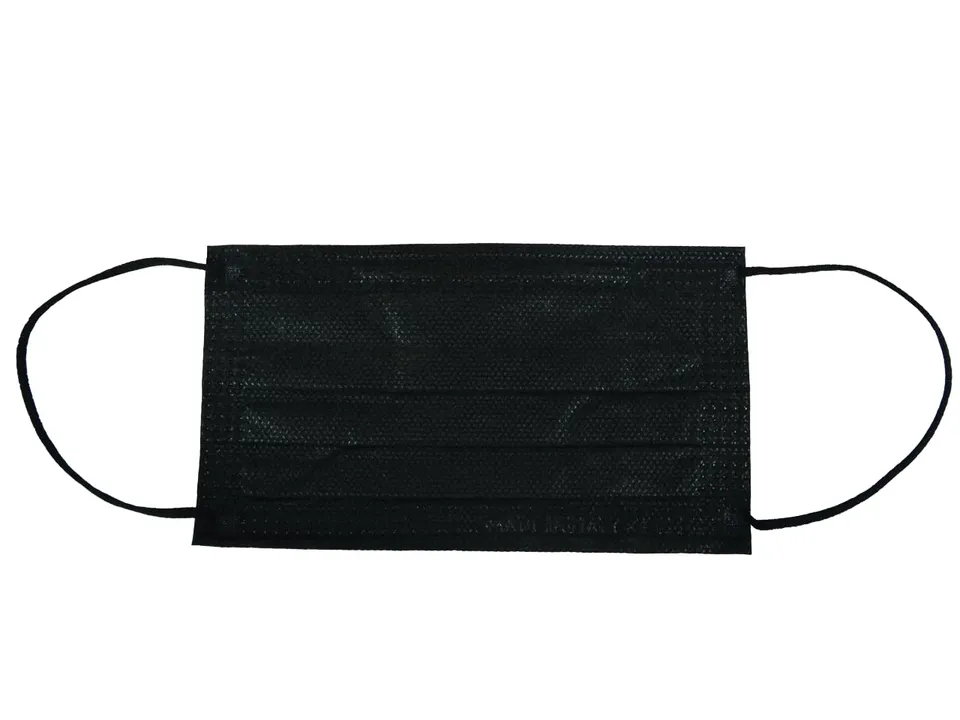 gima-20701-premium-98-mascherina-chirurgica-tipo-ii-3-veli-nera-50-pezzi image 1
