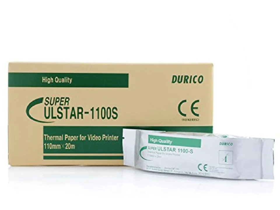 durico-72750-carta-videostampante-compatibile-sony-upp-110s-110-mm-x-20-m-5-roto image 1