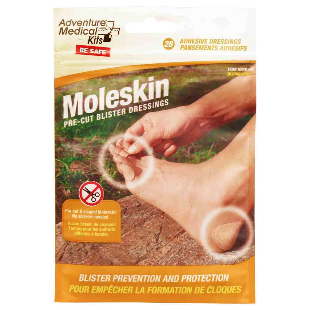 adventure-medical-kits-moleskin-pre-cut-and-shaped-moleskin-pretagliato-e-prefor image 1