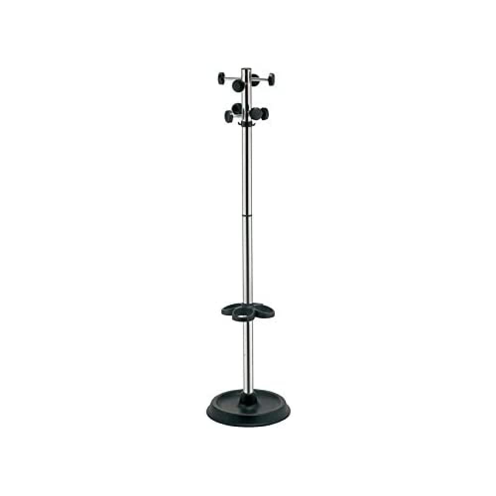 gima-27989-attaccapanni-in-acciaio-cromato-robusto-per-ambulatorio-e-camerate image 1