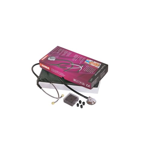 gima-32526-stetoscopio-fonendo-regalite-deluxe-nero-padiglione-singolo-cromato image 3