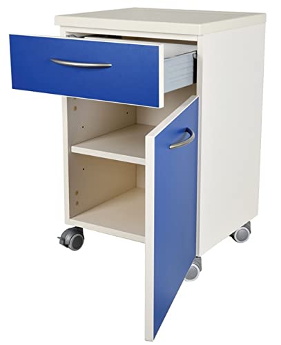 gima-comodino-con-cassetto-blu-bordi-abs-goffrati-maniglia-in-acciaio-satinato-e image 3
