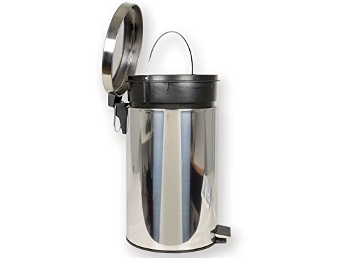 gima-27986-contenitore-rifiuti-12-l-in-acciaio-inox-aisi-430-con-pedale image 5
