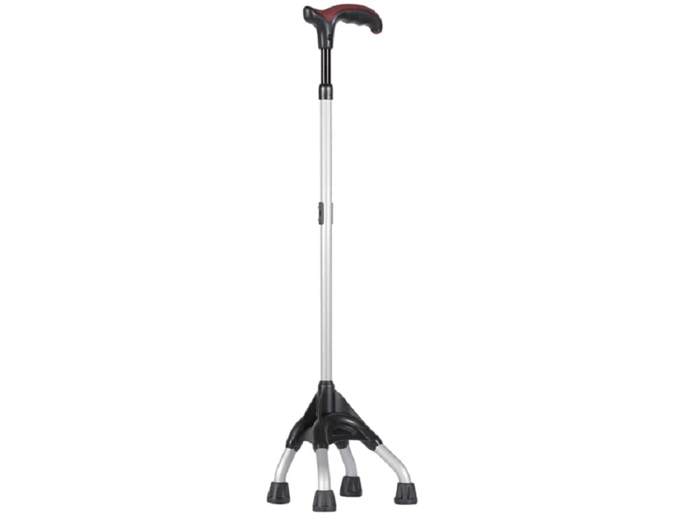 gima-bastone-da-passeggio-quadripode-a-4-piedi-lega-leggera-regolabile-74-87-cm- image 1