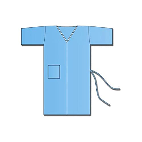 gima-kimono-monouso-tnt-colore-blu-camice-di-vestizione image 2