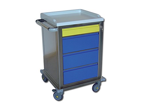 gima-45620-carrello-modulare-in-acciaio-inossidabile-con-7-cassetti-piccoli-e-ch image 8