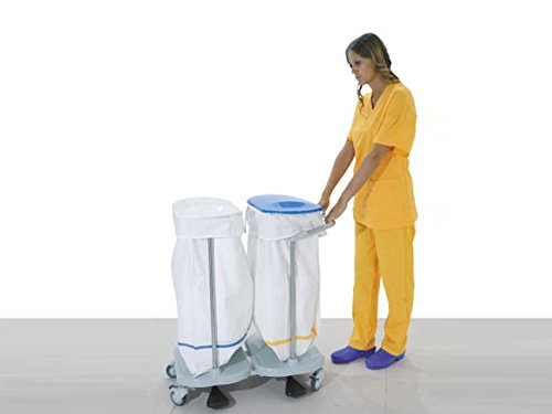 gima-45905-carrello-portasacco-a-pedale-2-sacchi-altezza-regolabile image 3