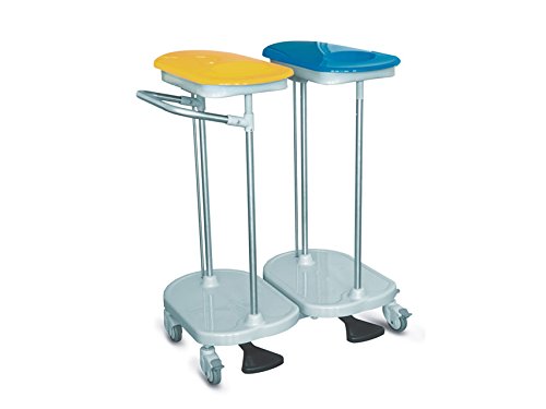 gima-45905-carrello-portasacco-a-pedale-2-sacchi-altezza-regolabile image 2