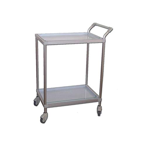 gima-carrello-medicazione-deluxe-a-2-ripiani-65x45x80-cm-in-lega-anodizzata-con- image 1