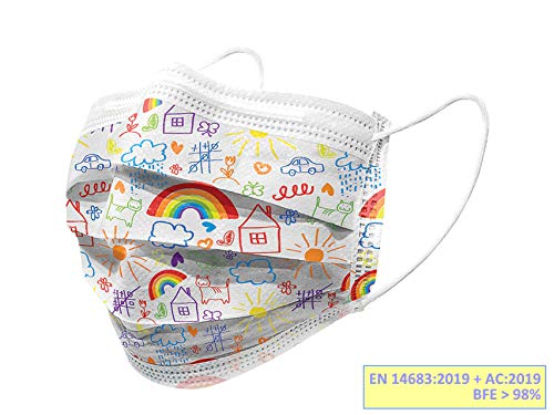 gima-gisafe-mascherine-chirurgiche-bambini-tipo-iir-filtranti-98-3-veli-ce-en-14 image 5