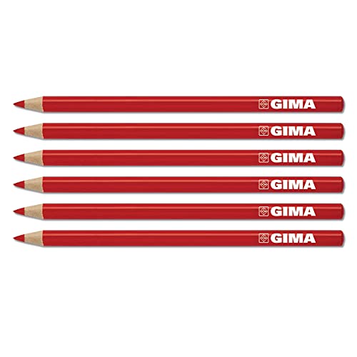gima-matita-dermatologica-dermografica-rossa-6-pezzi-con-temperino-dispositivo-m image 8