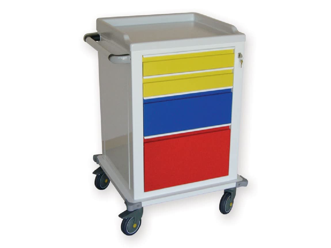 gima-45620-carrello-modulare-in-acciaio-inossidabile-con-7-cassetti-piccoli-e-ch image 4