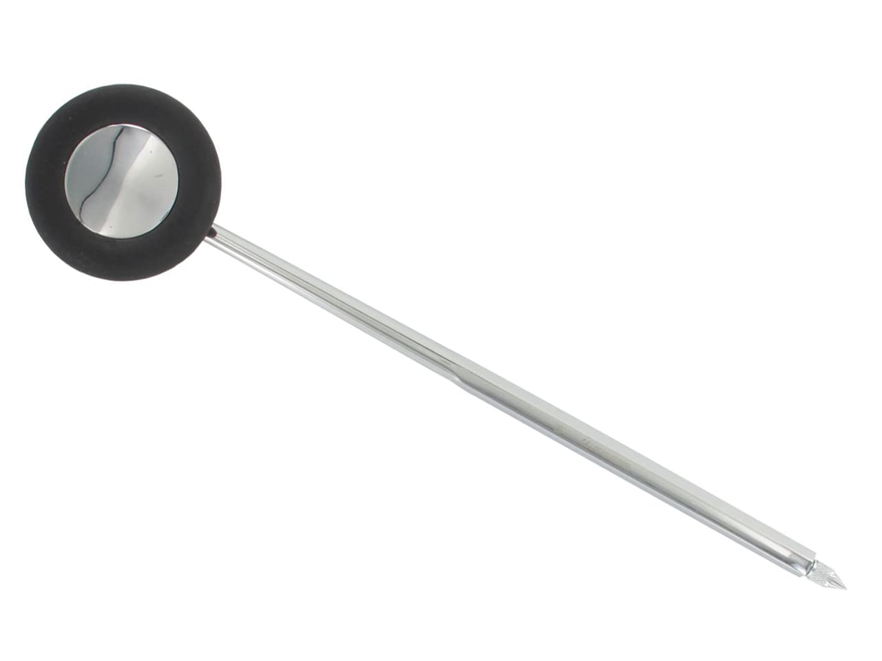 gima-31256-martelletto-neurologico-babinsky-4-5-cm-ottone-cromato-argento-con-ag image 1