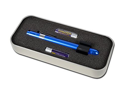 gima-lucciola-delta-led-con-supporto-abbassalingua-blu-scatola-in-alluminio image 4