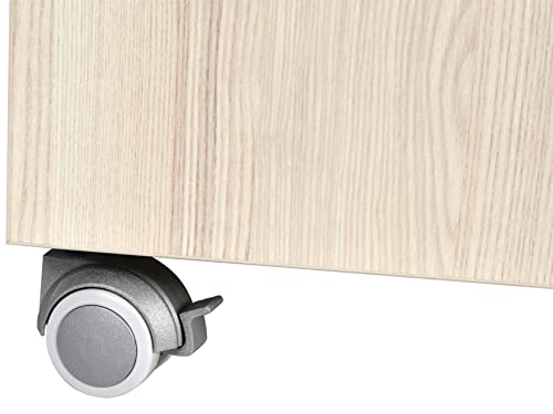 gima-comodino-con-cassetto-beige-striato-rotelle-55-mm-con-freno image 5