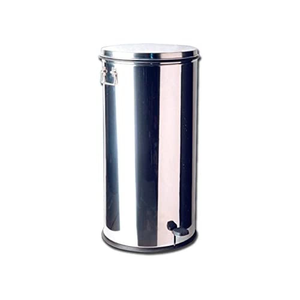 gima-27984-contenitore-per-rifiuti-medici-in-acciaio-smaltato-7-litri image 2