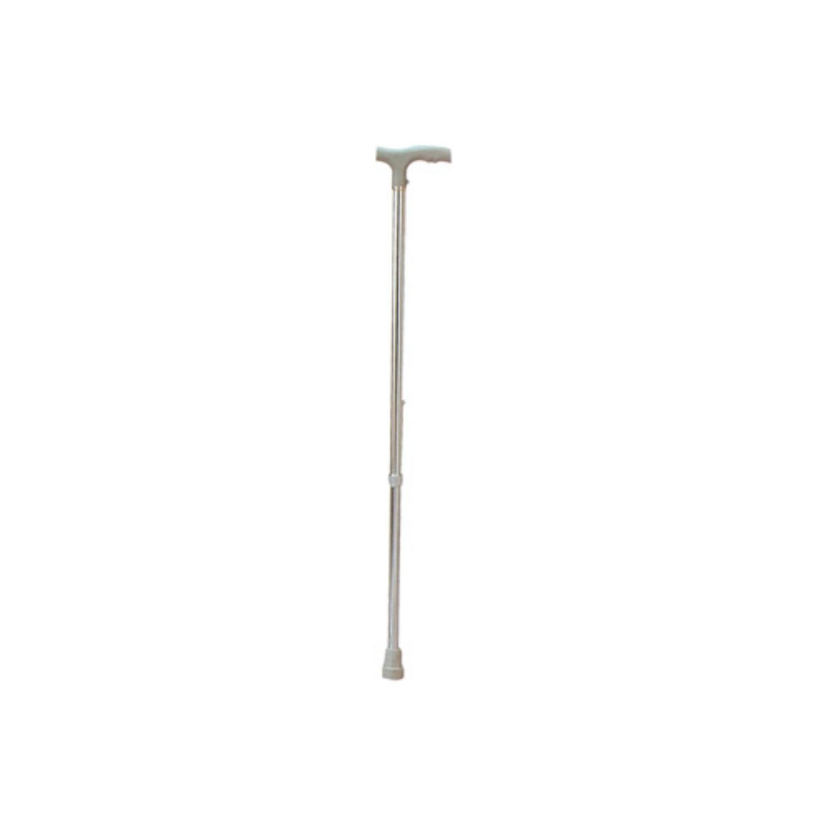 gima-bastone-in-alluminio-grigio-argento-regolabile-portata-100-kg image 1