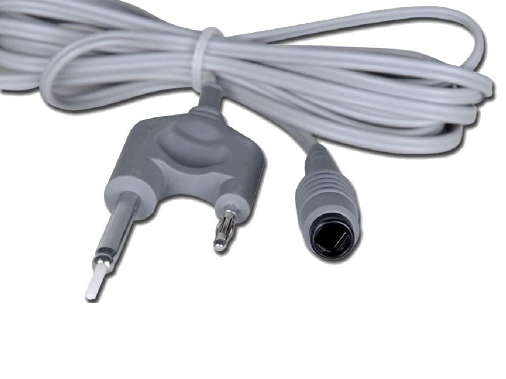 gima-30617-cavo-bipolare-eu-in-silicone-3-m-per-elettrobisturi-mb-120d-160d image 1