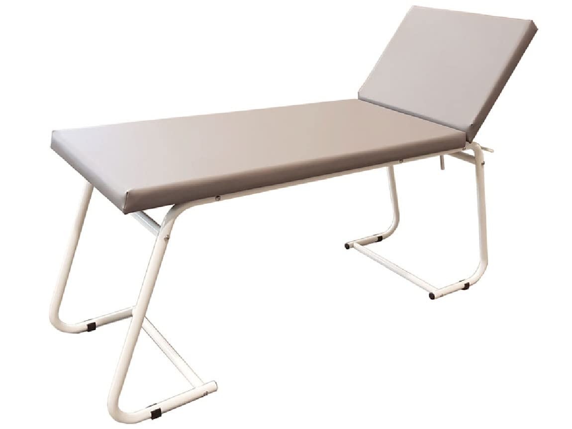 gima-27402-lettino-da-visita-medica-verniciato-grigio image 1
