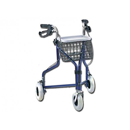 gima-43140-deambulatore-da-passeggio-a-3-ruote-in-acciaio-altezza-regolabile-con image 3