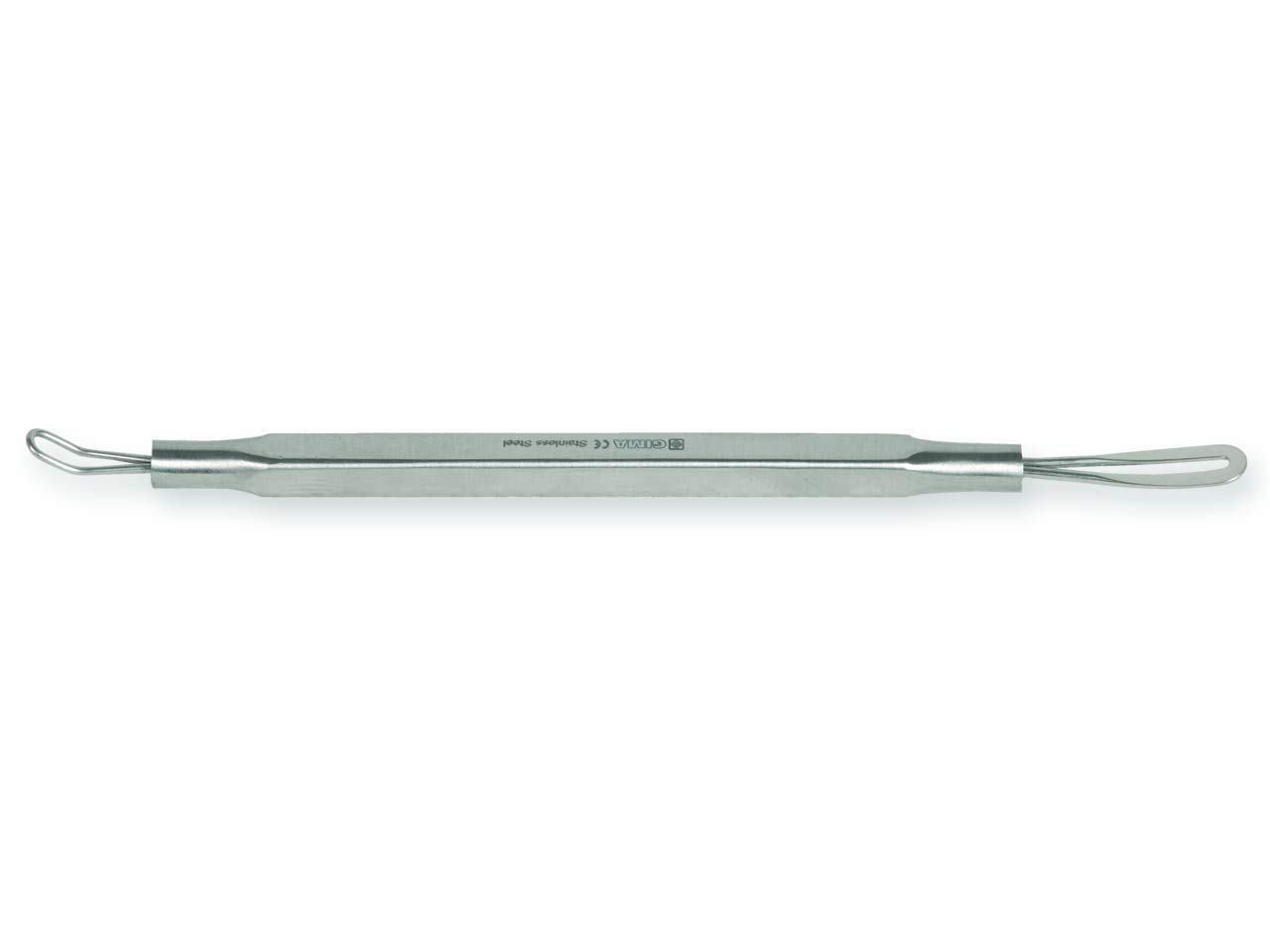 gima-39746-scalpellino-per-unghie-a-doppia-punta-in-acciaio-inossidabile-14-5-cm image 3